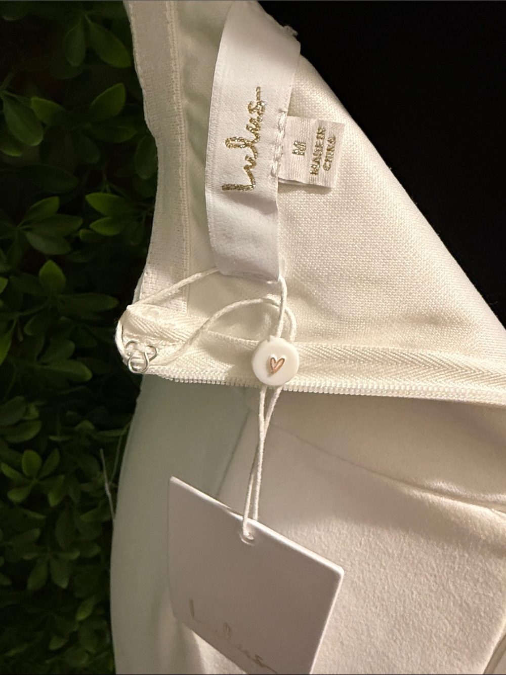NWT- To Be Yours Ivory Strapless Pleated Mermaid Bridal Dress - Picture 15 of 16